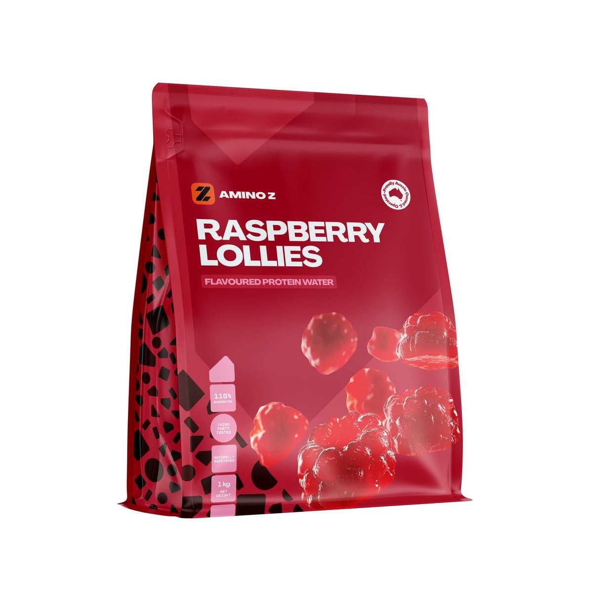 Raspberry Lollies Protein Water