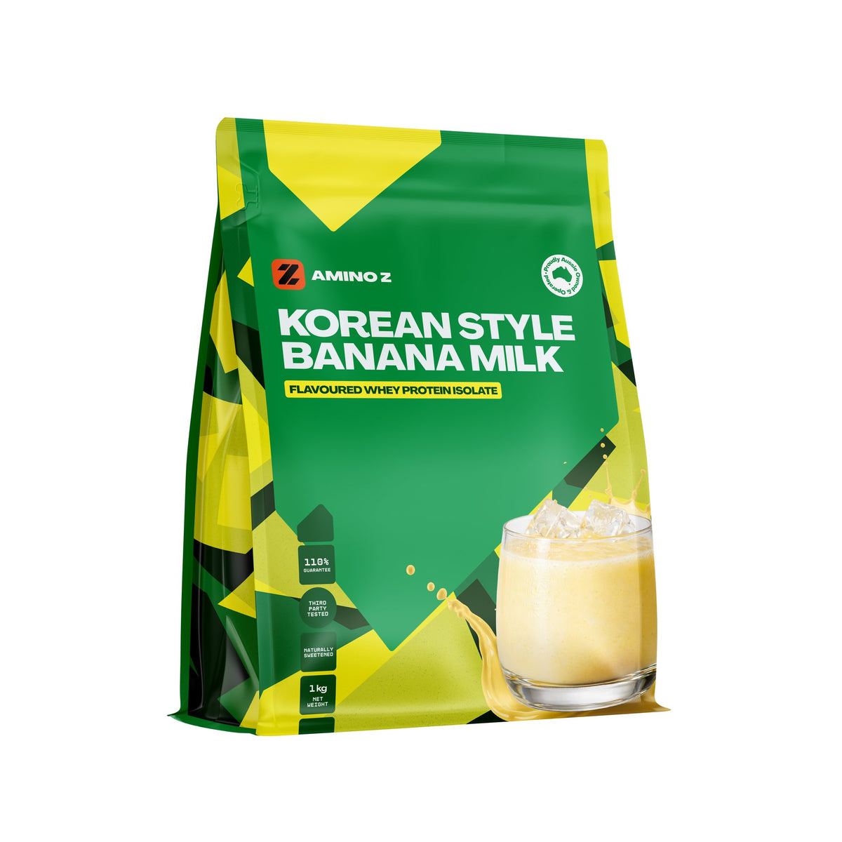 Korean Style Banana Milk Whey Protein Isolate