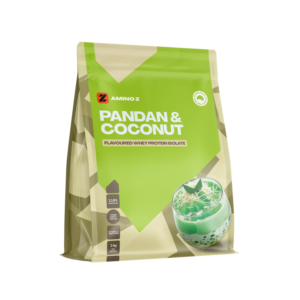 Pandan and Coconut Whey Protein Isolate