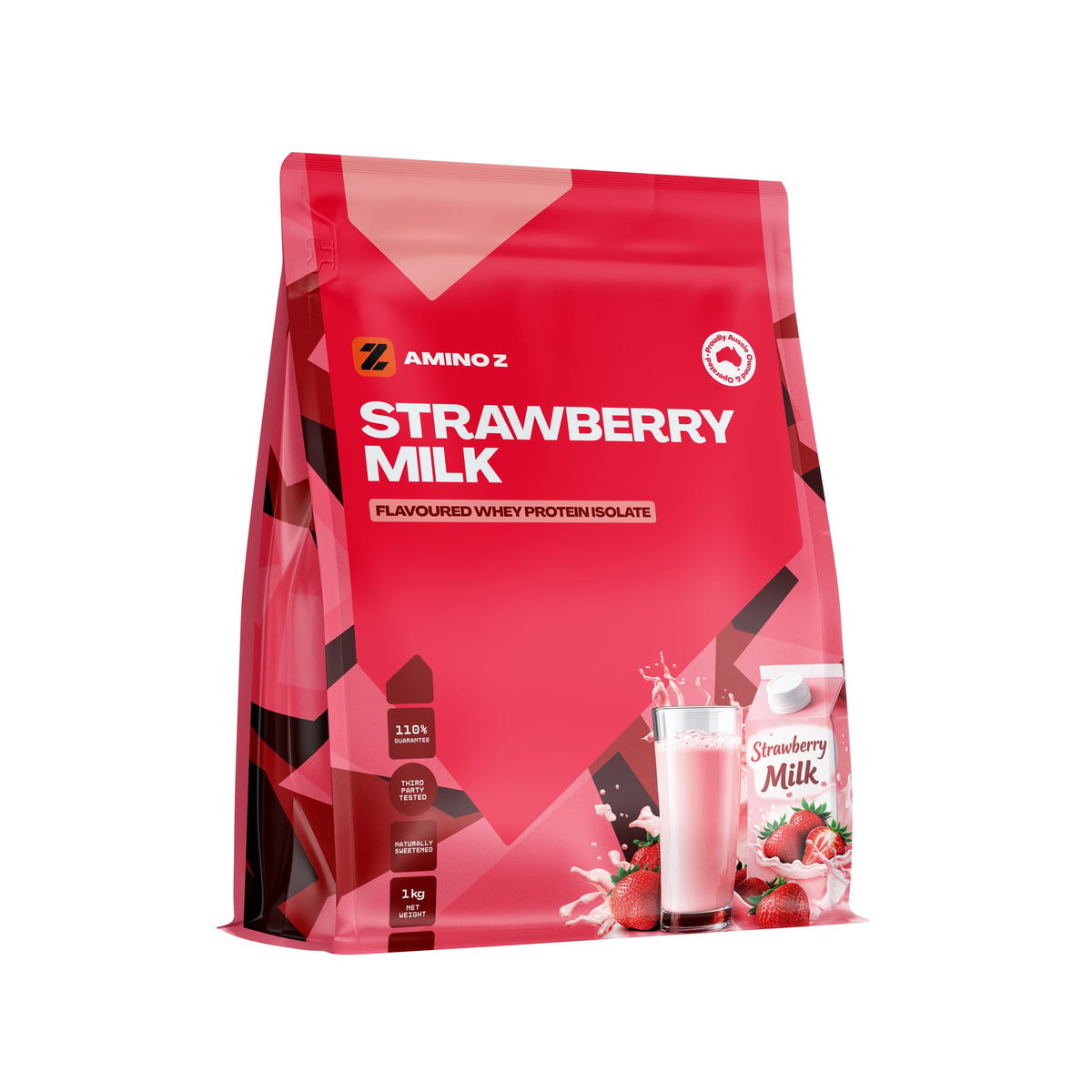 Strawberry Milk Whey Protein Isolate