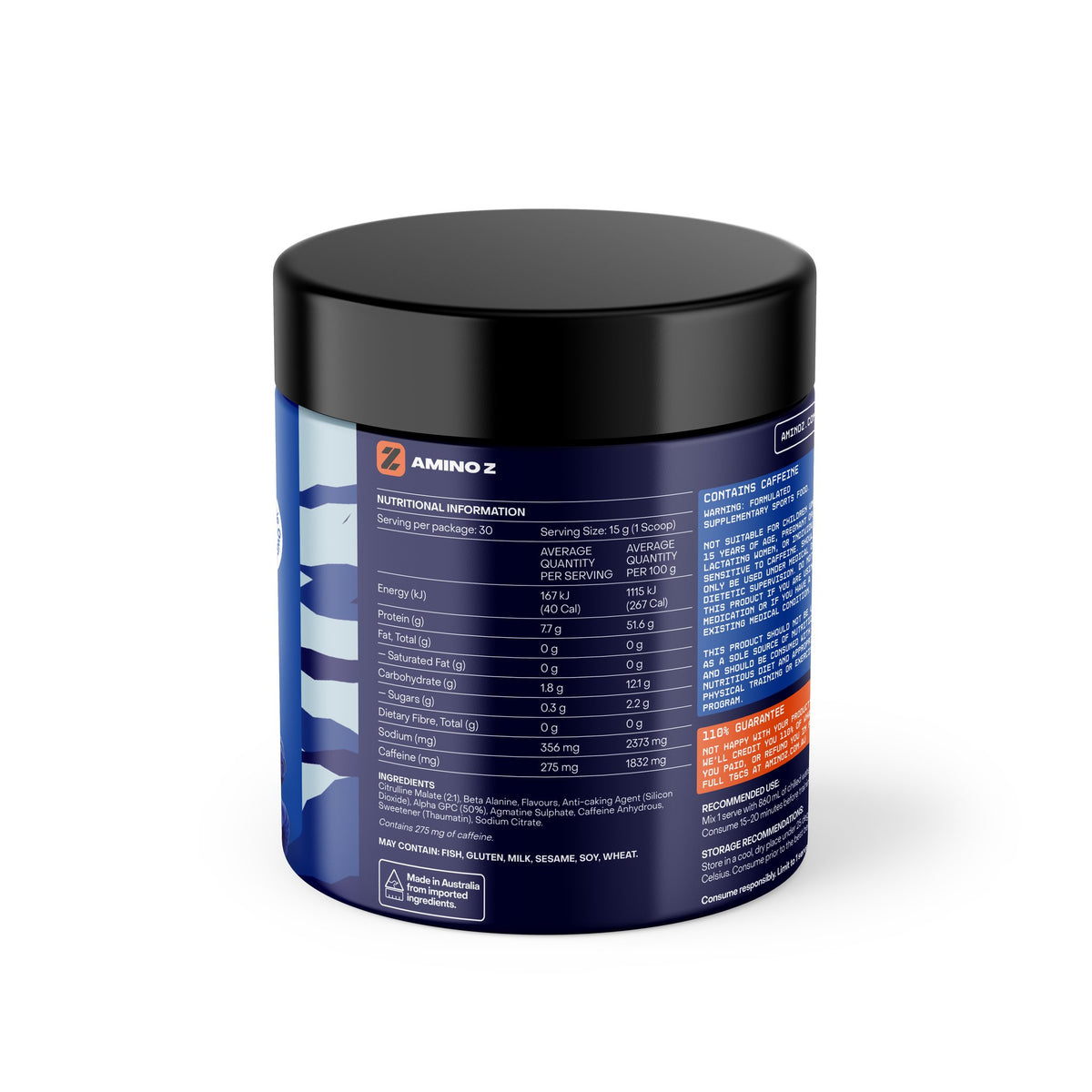 Juicy Blue Raspberry Complete Pre-Workout