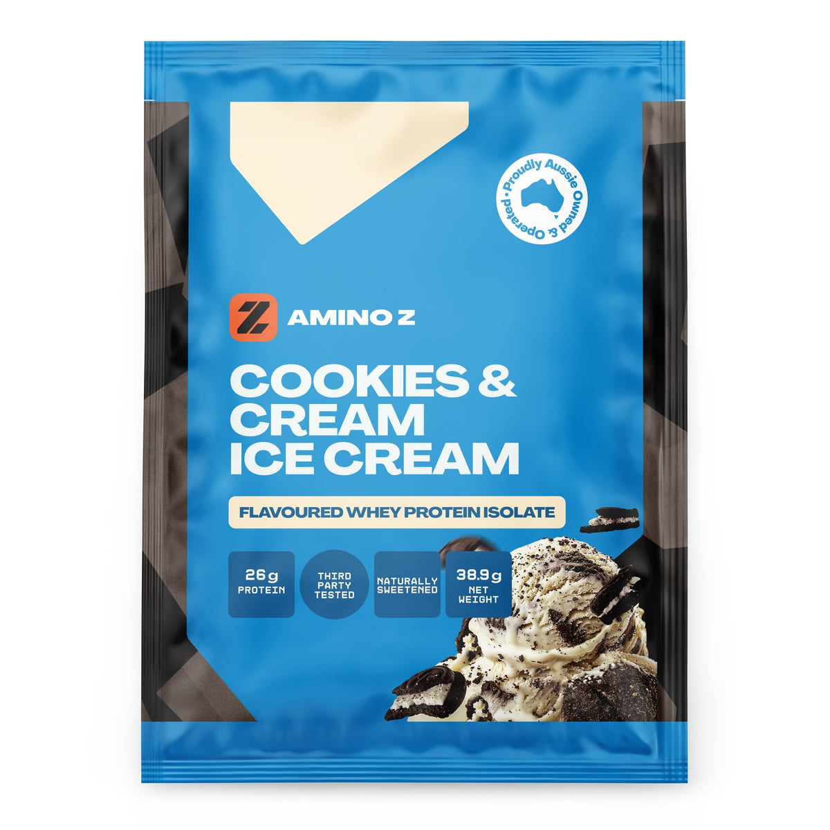 Cookies and Cream Ice Cream Whey Protein Isolate