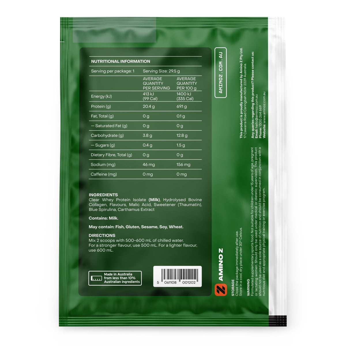 Fresh Green Apple Protein Water