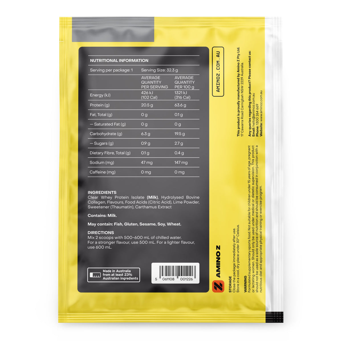 Yuzu Bitter Lemon Protein Water