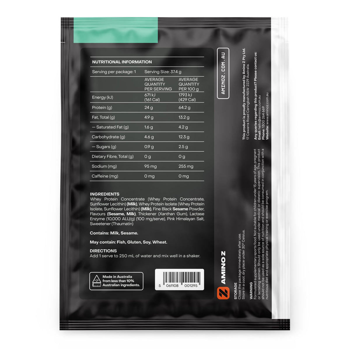 Black Sesame Signature Protein