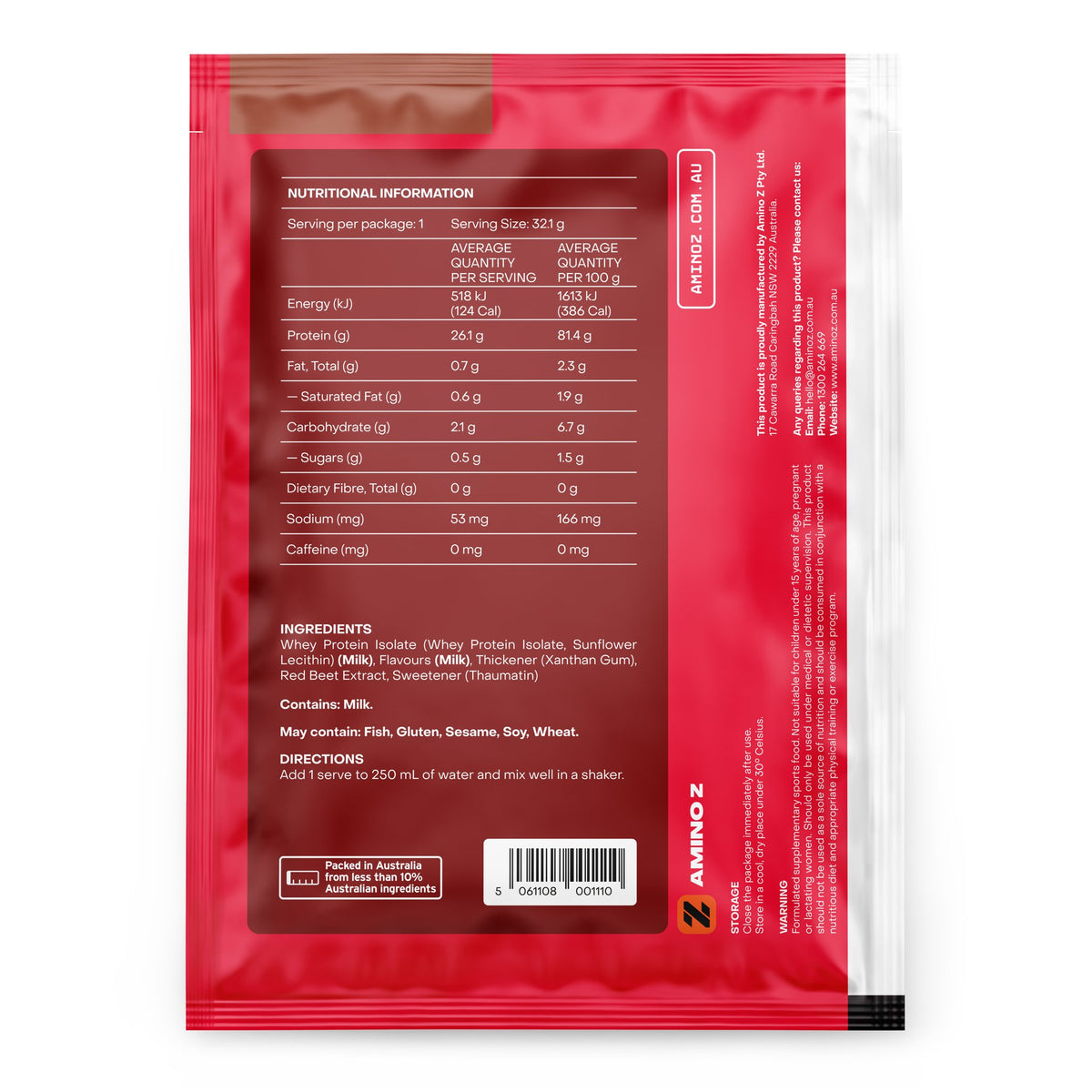 Strawberry Milk Whey Protein Isolate