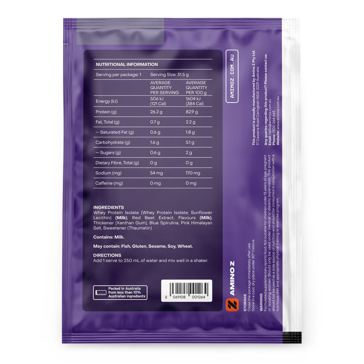 Taro Milk Whey Protein Isolate